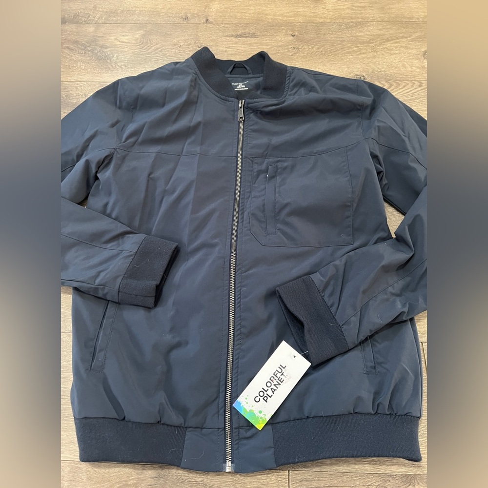 Colorful Planet Bomber Jacket Size XXL (18-20) New